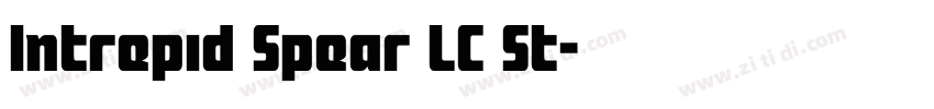 Intrepid Spear LC St字体转换